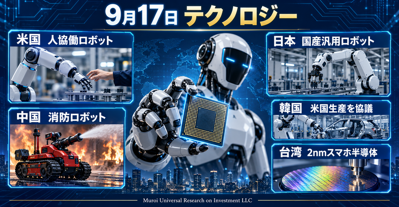 9月17日　テクノロジー