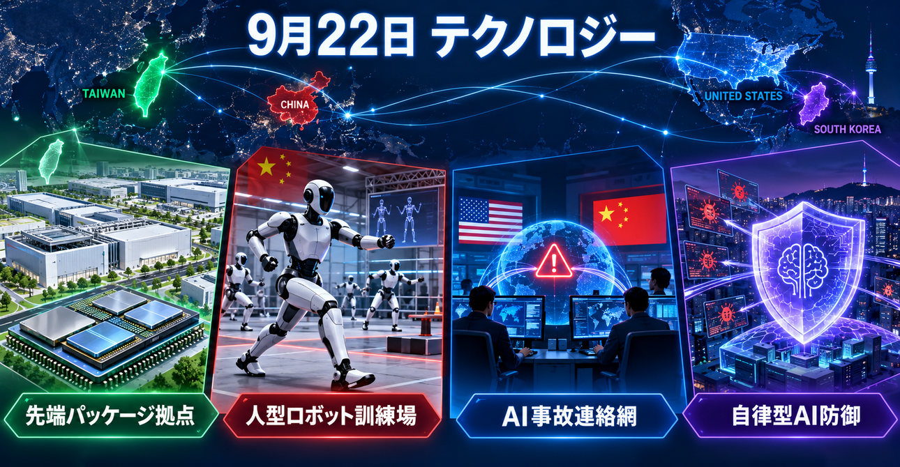 9月22日　テクノロジー