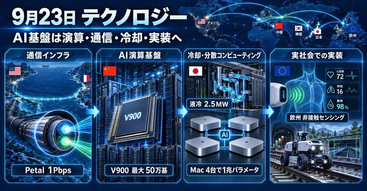 9月23日　テクノロジー