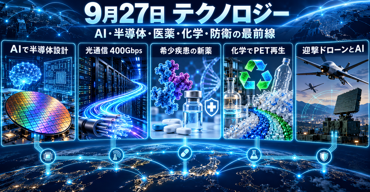 9月27日　テクノロジー