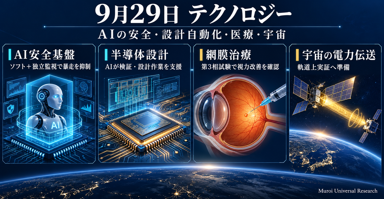 9月29日 テクノロジー