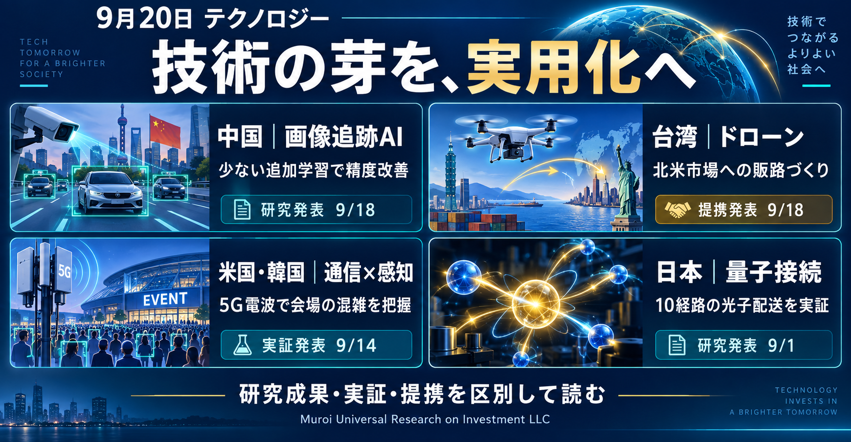 9月20日　テクノロジー