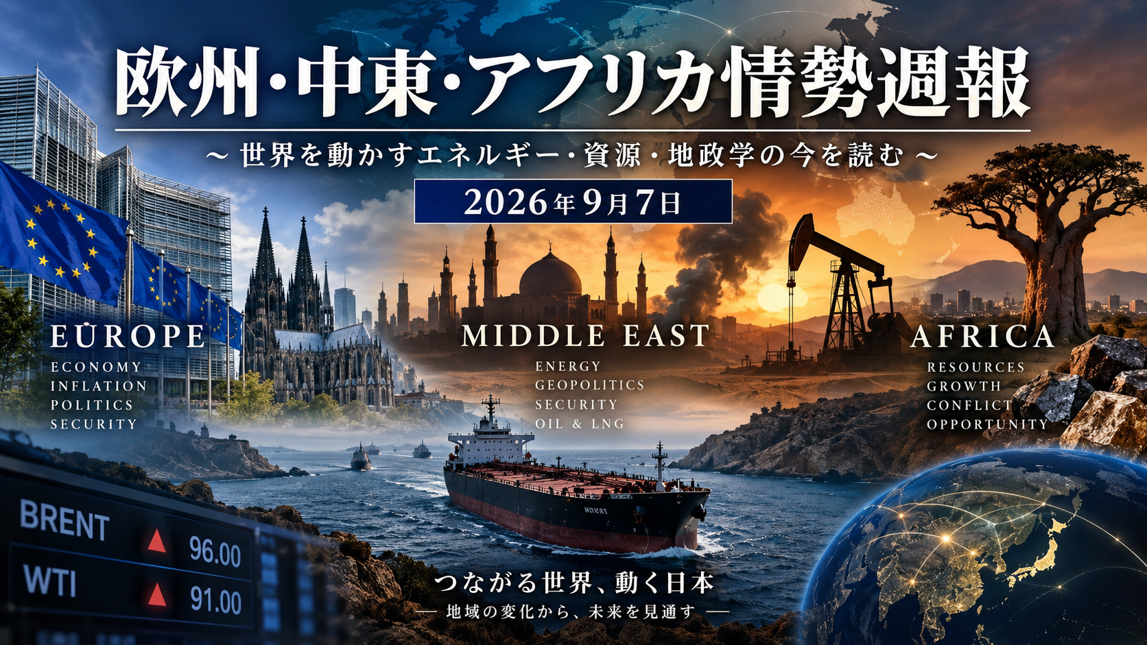 第1回 欧州・中東・アフリカ情勢週報