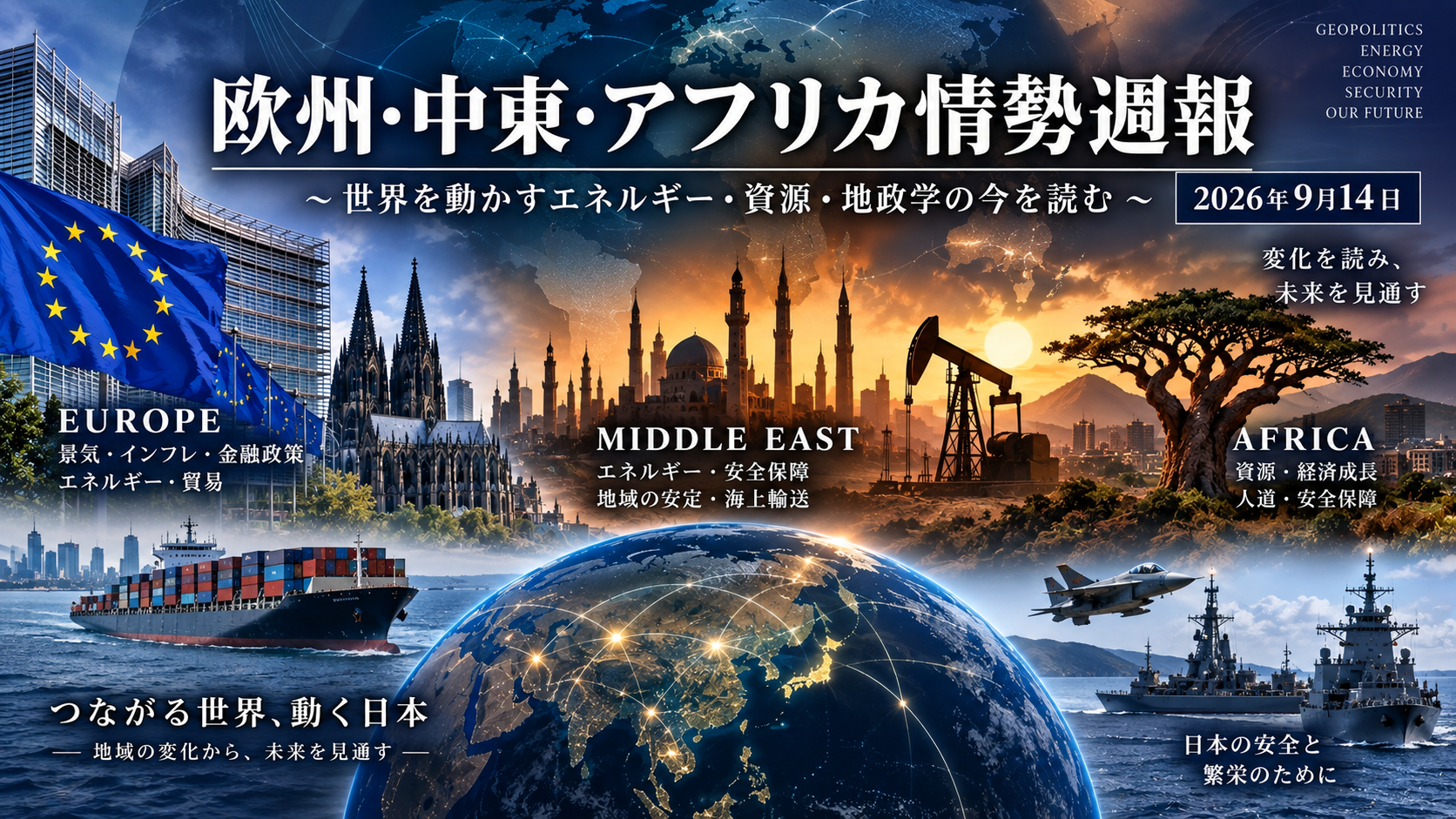 欧州・中東・アフリカ情勢週報｜2026年9月14日