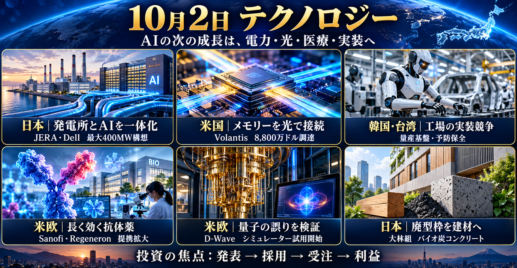 10月2日　テクノロジー