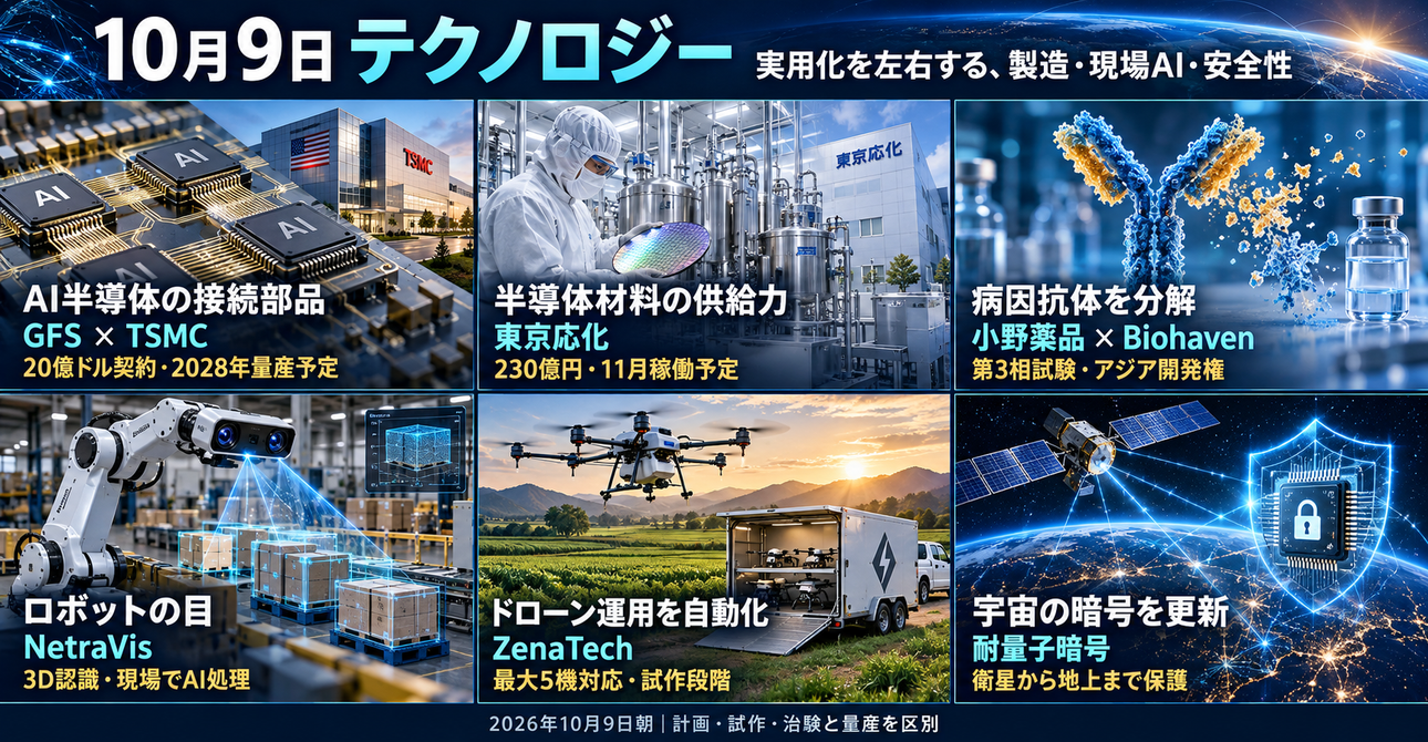 10月9日　テクノロジー