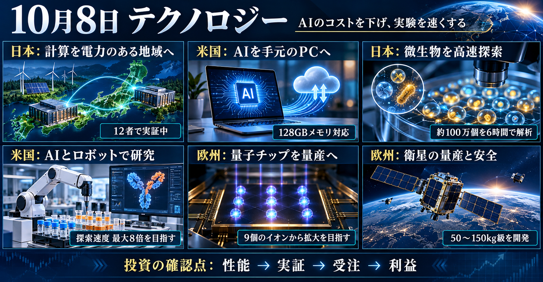 10月8日　テクノロジー