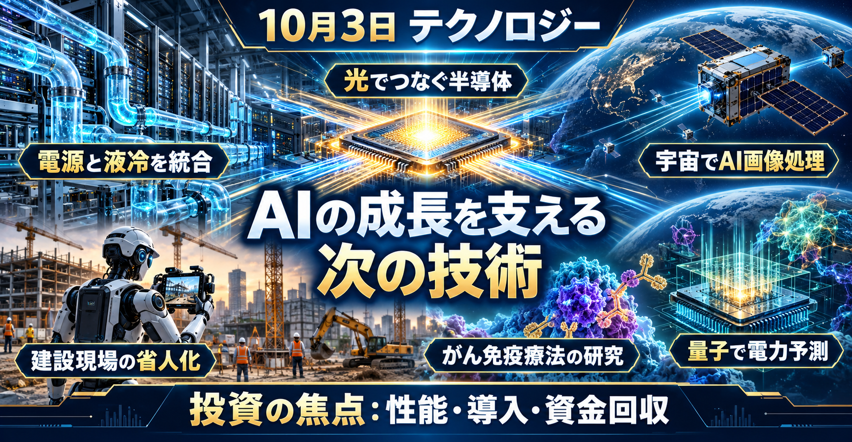 10月3日　テクノロジー