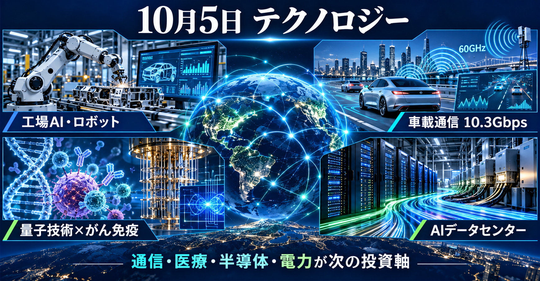 10月5日 テクノロジー